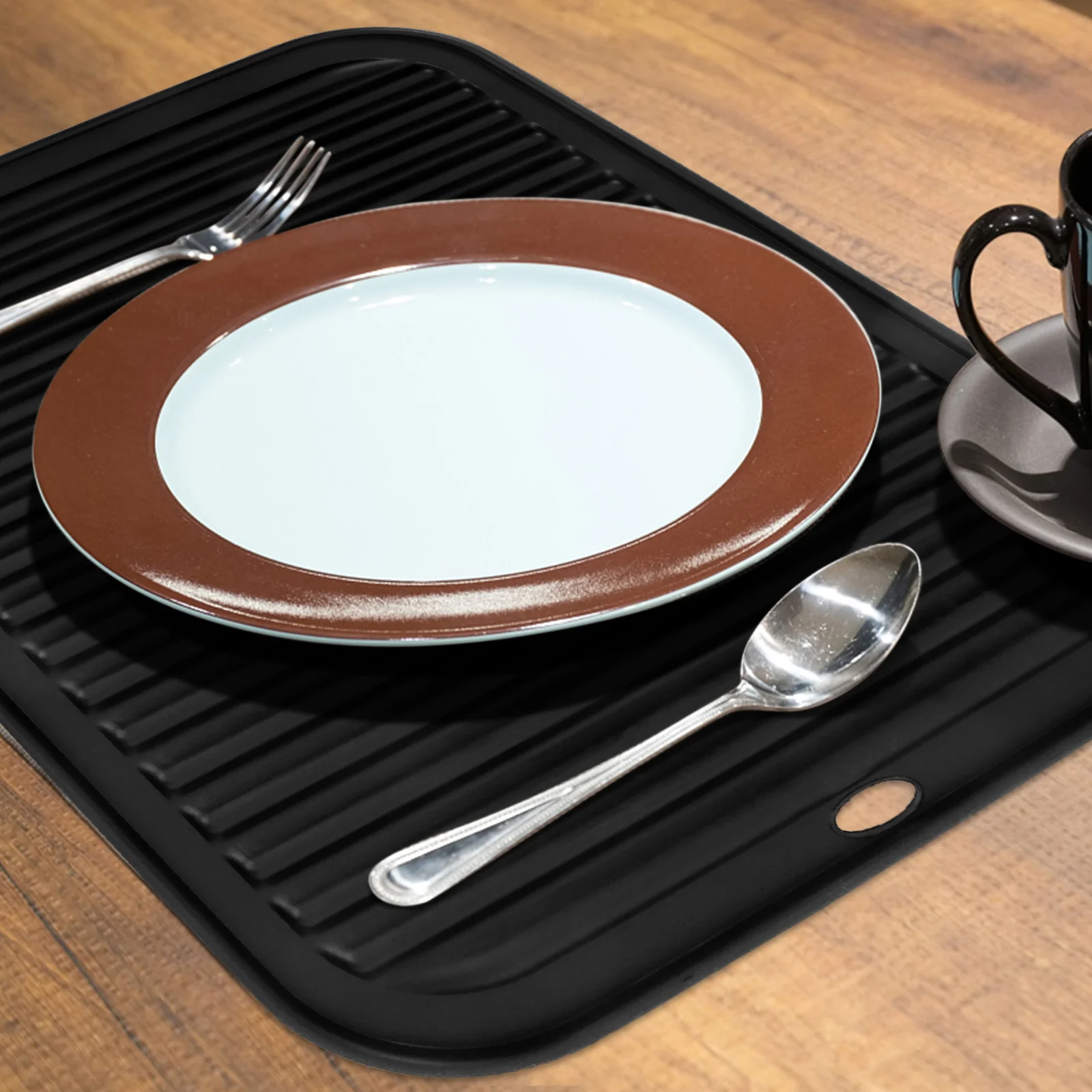 

Heat Resistant Mat Silicone Pot Holders Insulation Coaster Non slip Placemats Kitchen Counter Protect Cookware Oil Resistance