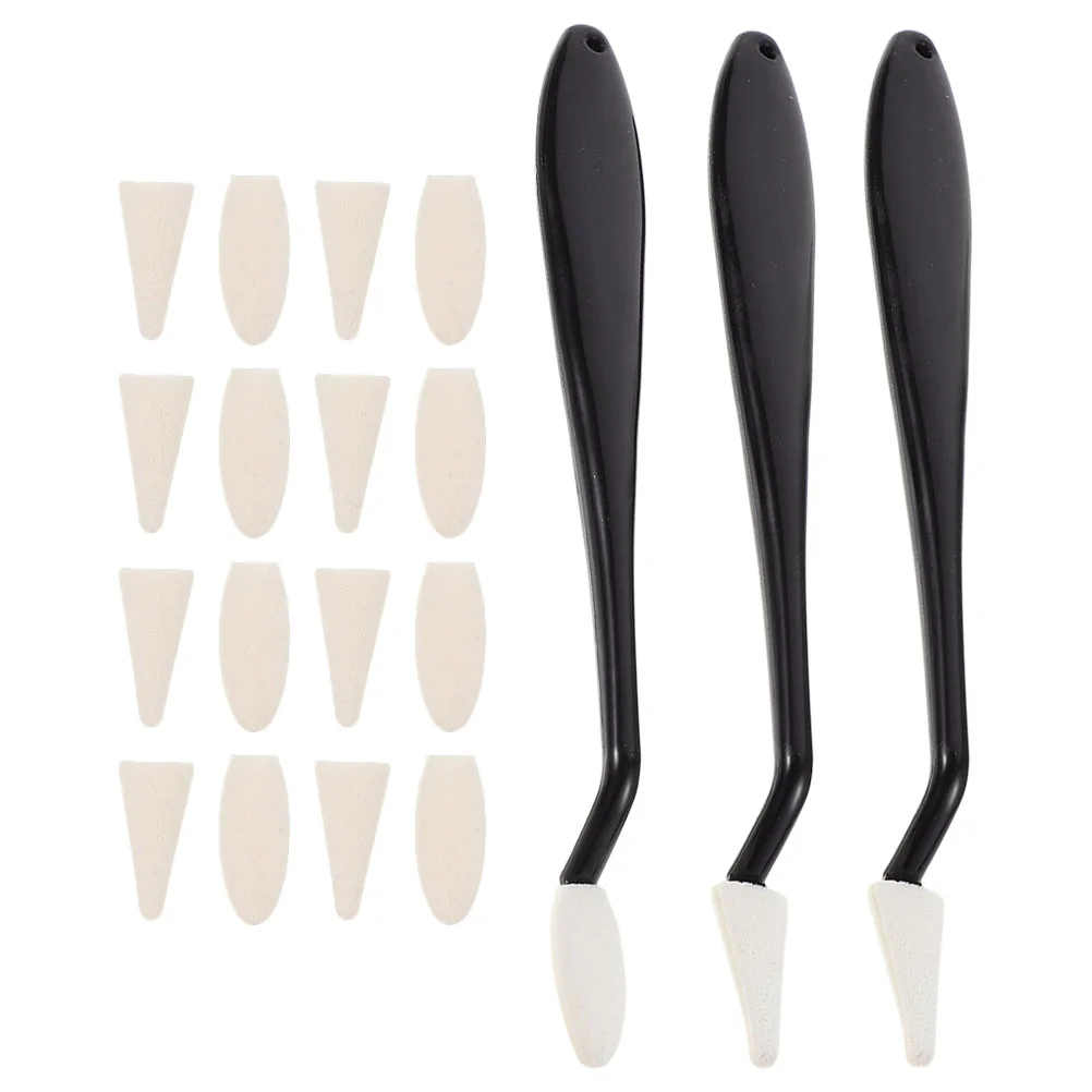 Knife Cleaning Set Drawing Tools for Artists Paper Stumps Blending Sponge Pads Kneaded Eraser Head Highlight Student