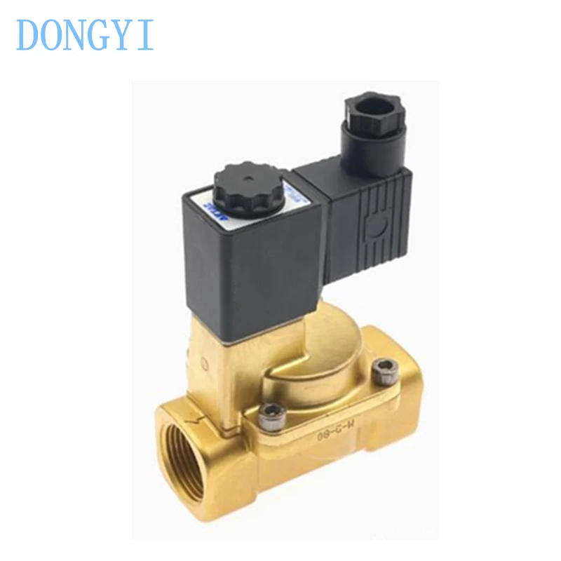 

Клапан управления жидкостью, внутренний пилотный и нормально закрытый 2WA 2WA150-15 2WA200-20 2WA250-25 A B C E F AC220V DC24V AC110V DC24V