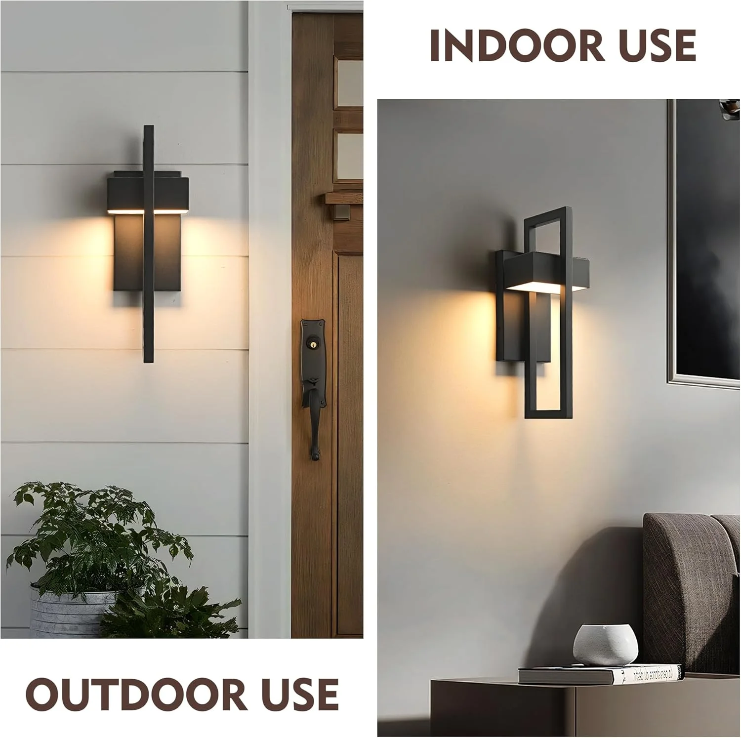 โคมไฟติดผนัง LED สำหรับภายนอกอ - Outdoor Lighting For Front Of House บทวิจารณ์และราคา