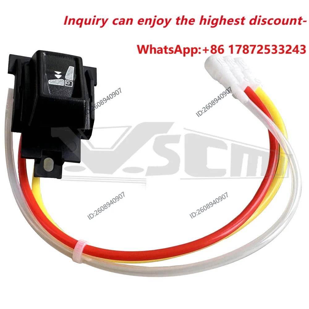 Liberation J6P seat quick inflation/deflation switch, Isling seat accessories, quick descent valve adjustment handle