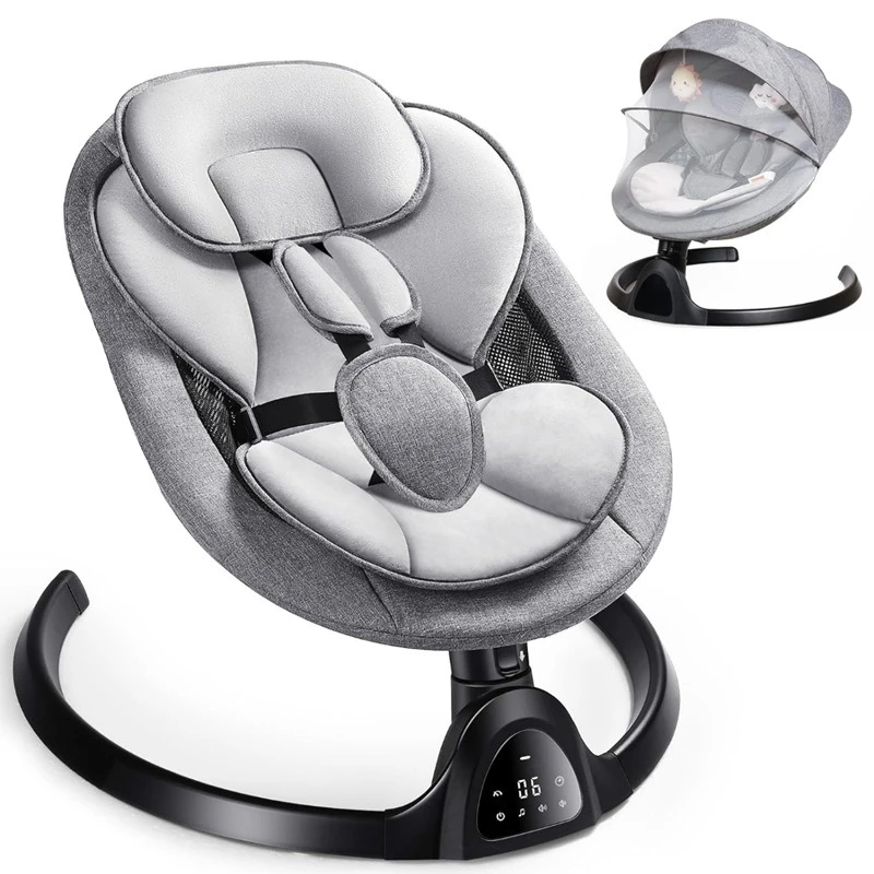 

Baby swing bluetooth remote control baby rocking chair