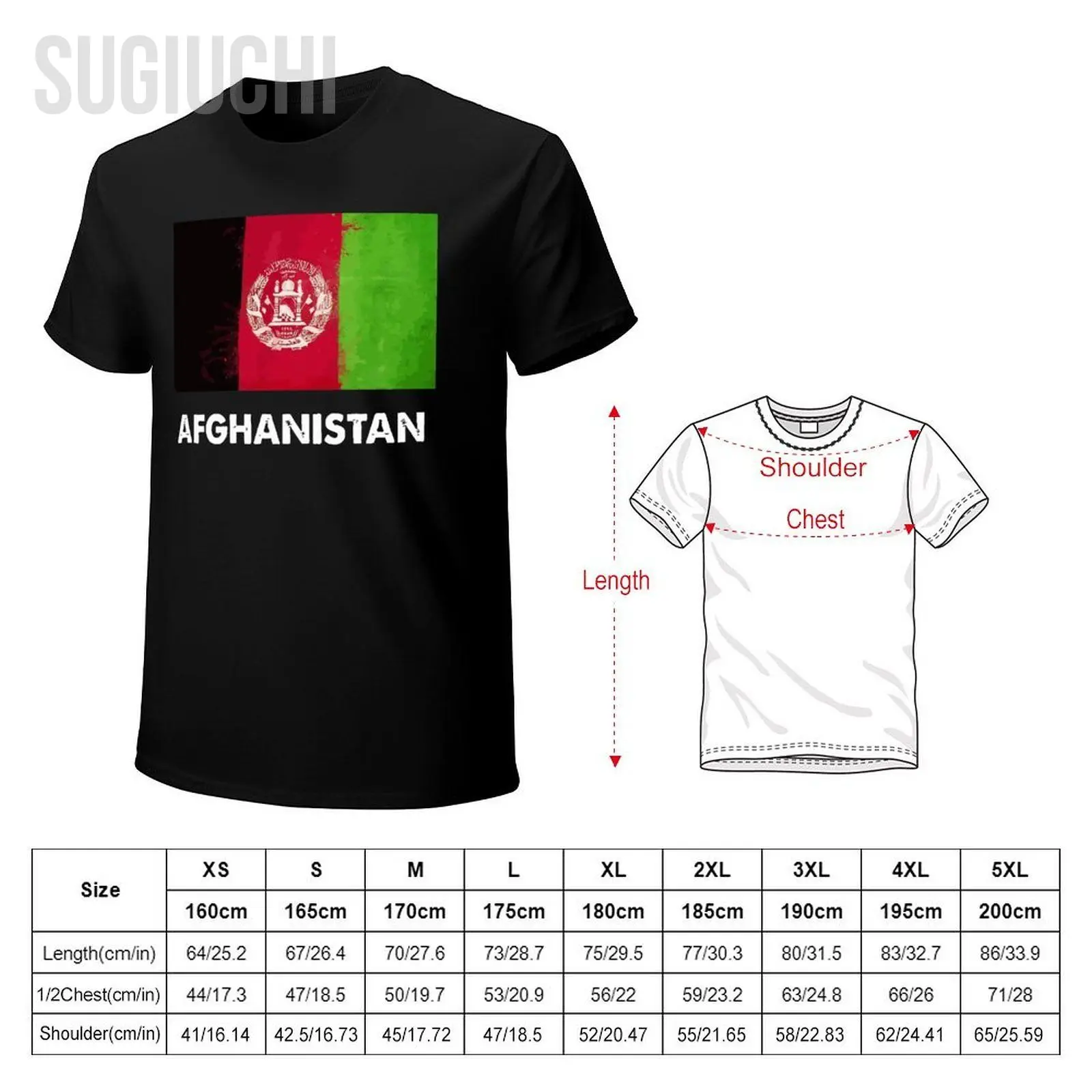 Men Vintage Afghanistan Flag AFGHAN FLAG Tshirt Tees O-neck T Shirts Women Boys 100% Cotton Short T-Shirt Unisex All Seasons - view 6