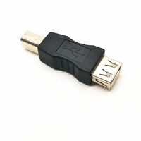 1pcs High Speed USB 2.0 type A Female to type B Male USB Printer Scanner Adapter data sync Coupler Converter Connector