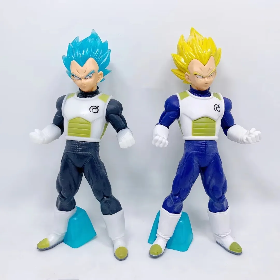 20cm Anime Dragon Ball Figure Vegeta Goku Super Saiyan Figurine Statue Model PVC Collection Desktop Action Figure Toy Kid Gifts