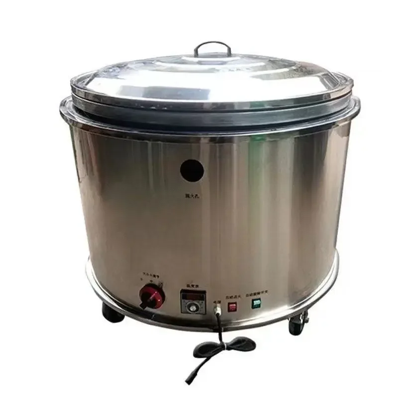 Automatic large-capacity large-scale pan, energy-saving frying dumpling pan, multi-function