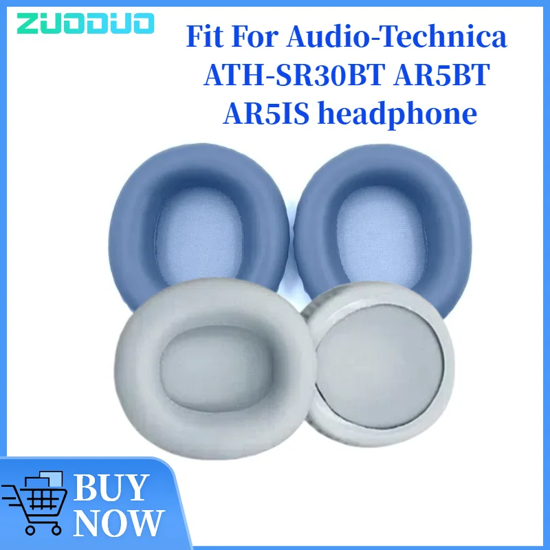 

ZUODUO Replacement Earpads for Audio-Technica ATH-SR30BT AR5BT AR5IS Earmuffs Ultra-soft Sponge Cushion Cover Headphone