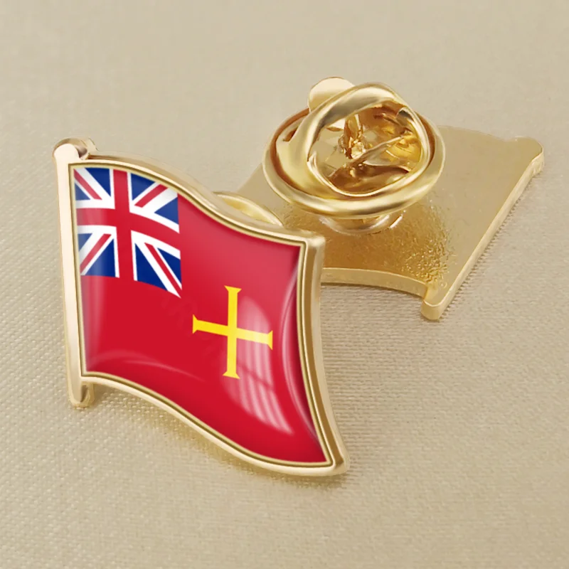 Civil Ensign of Guernsey Civil Ensign of Jersey Civil Ensign of Isle of Man County Durhof UK Flag Lapel Pins Badges Brooches