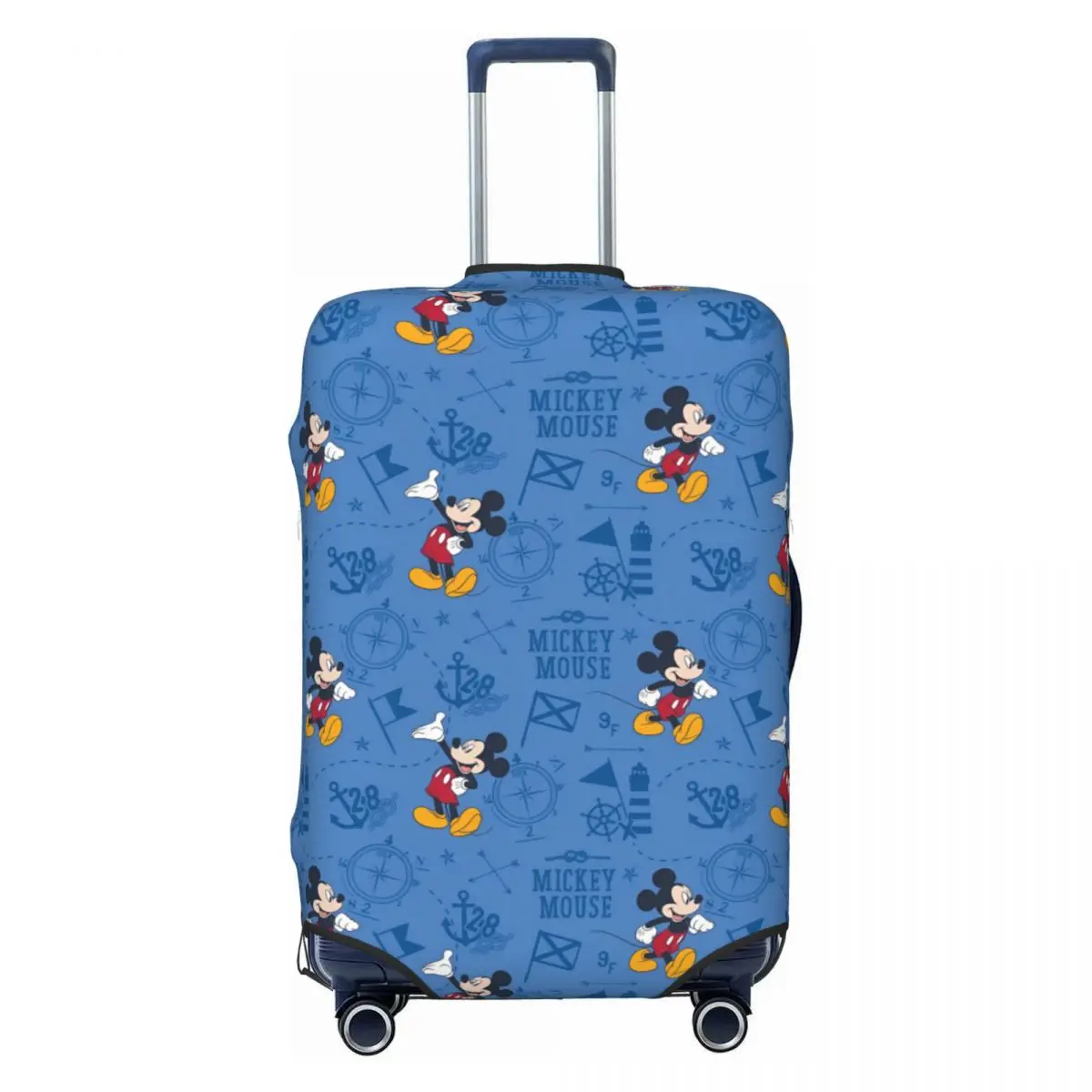 

Custom Mickey Mouse Suitcase Cover Elastic Luggage Covers Protector for 18-32 inch
