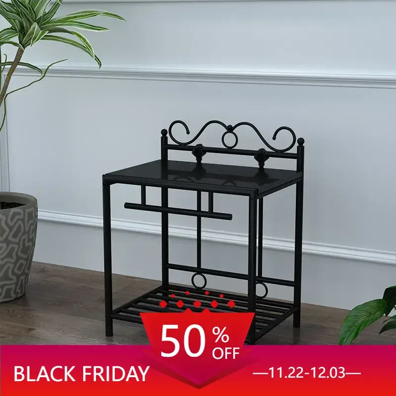 

Simple wrought iron coffee table bedside bedroom small desk storage coffee tables Auxiliary modern koffietafels furniture XYCT