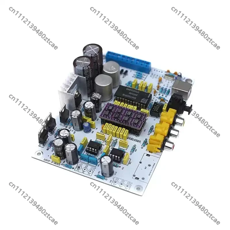 DAC Decoder Board With TDA1387 QN7220P Chip Coaxial Optical USB Input Digital Audio HIFI DIY Module