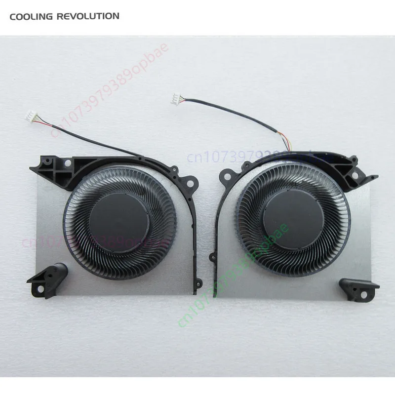 Replacement Laptop CPU GPU Cooling Fan for Erazer Scout E20‑MD62528 V170RNC FQNW FQNX DFSCL12E16486S DFSCL12E06486S