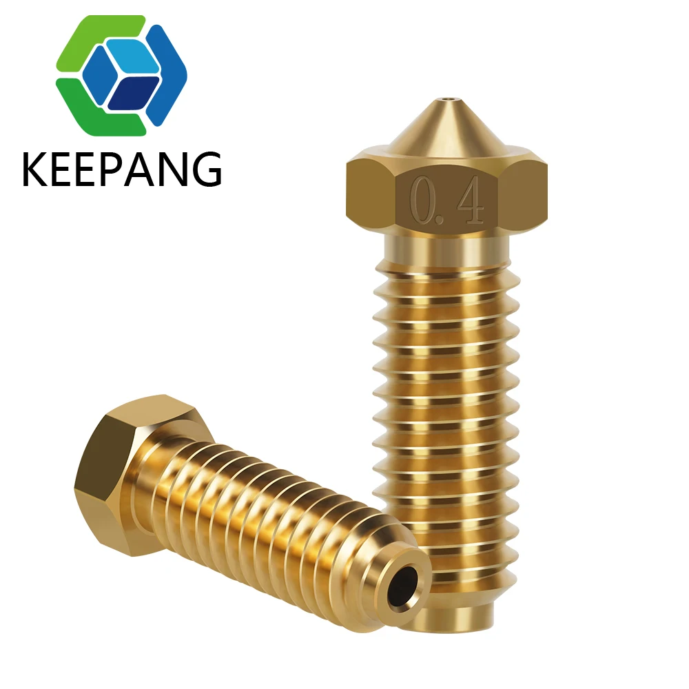 2pcs Brass Volcano Nozzles for Anycubic Kobra 2 High Flow High precision Nozzles 1.75mm Filament  3D Printer Accessories