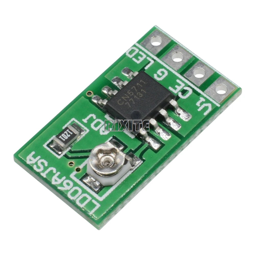 Controlador LED de corriente constante ajustable 30-1500MA DC 3,3 V 3,7 V 4,2 V 5V placa de Control PWM módulo de alimentación Buck