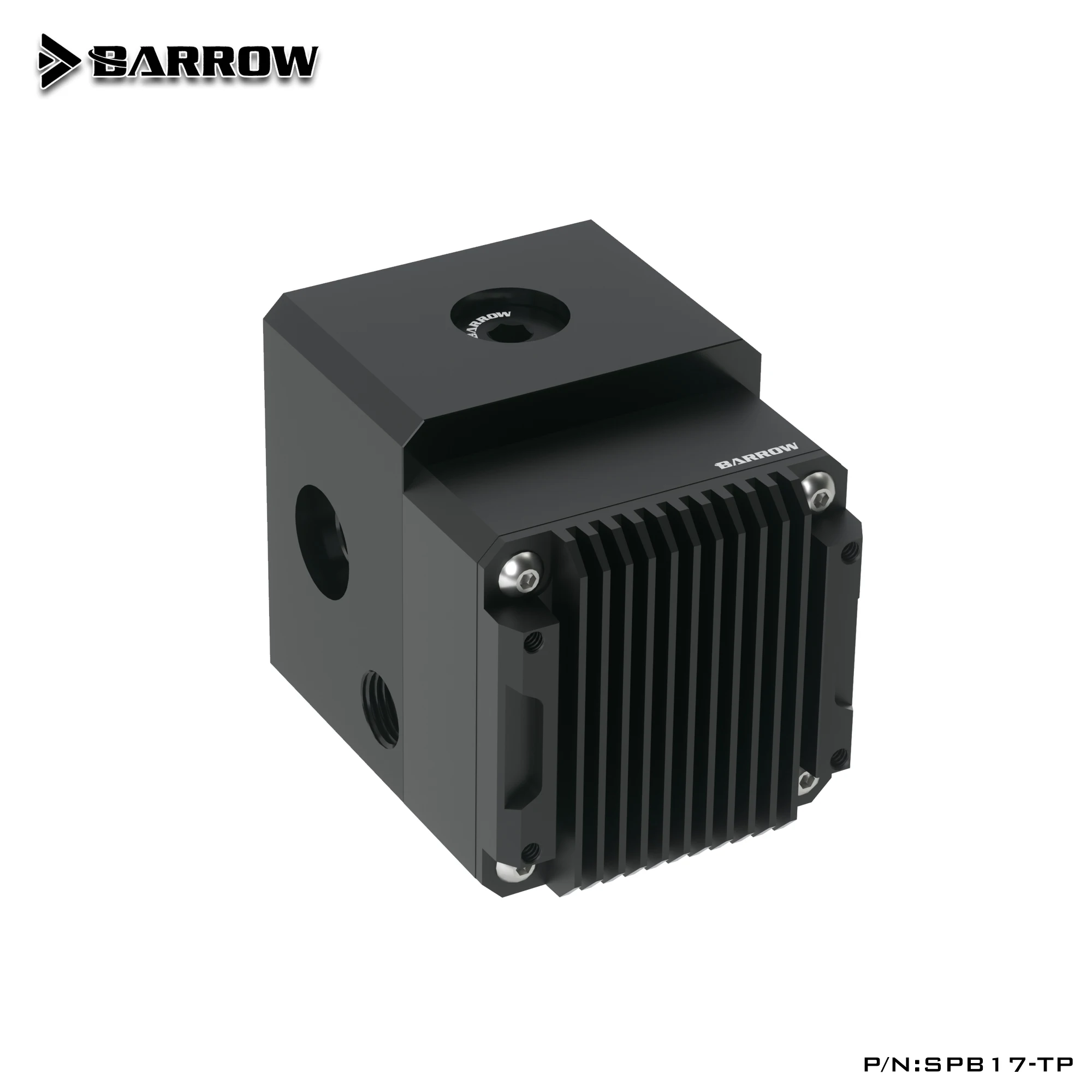 

Barrow PWM Automatic Speed DC12V 17W DDC Pump Reservoir for PC Water Cooling System Maximum Flow Lift 6 Meters 960L/H SPB17-TP