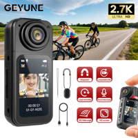 Thumb Action Mini Camera 2.7K Pocket Cameras Sport Body Cam Instant 180°Angle WIFI Recorder Magnetic Attraction Bracket Camera