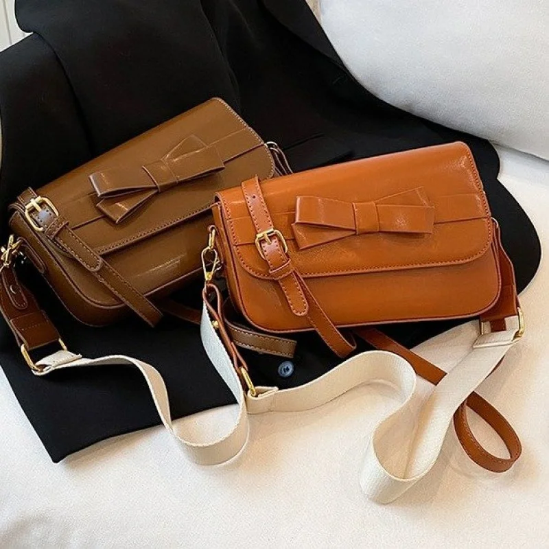 

Luxury Brand Leather Women's Shoulder Bag Fashionable Elegant Popular Classic Elegant Lining Trendy Vintage Daily Bag​