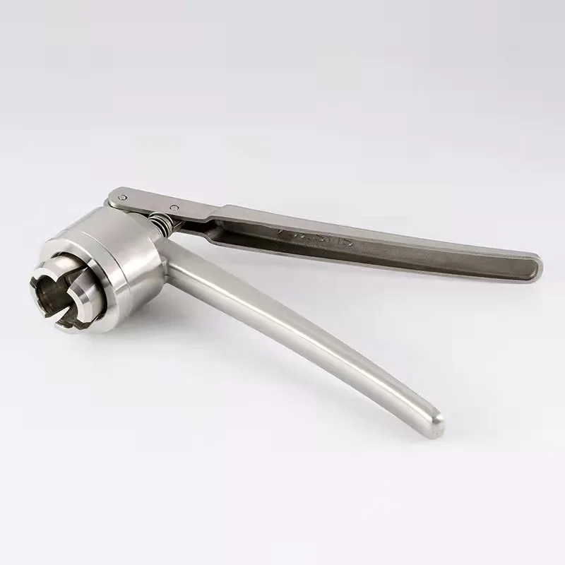 Handheld Silver Steel 13mm/15mm/20mm Perfume Crimp Bottle Sealing Machine Perfume Spray Nozzle Crimping Tool