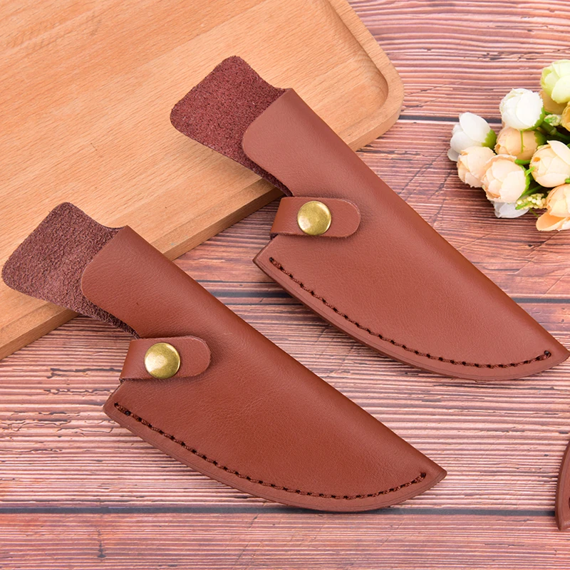 シェフとブタン用のフルタンハンドルレザーナイフシース、キッチ - Leatherwork Knives のレビューと価格