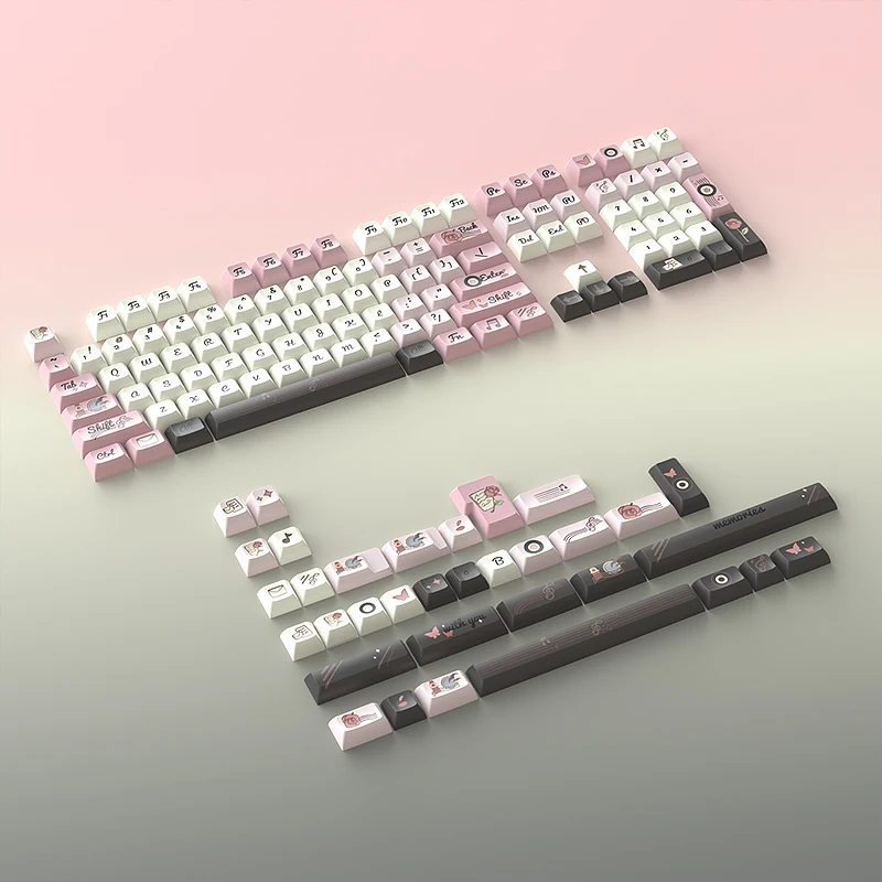 Copritasti per record di memoria Altezza KCA set completo di personalizzazione a sublimazione su cinque lati grande set completo di spazi divisi