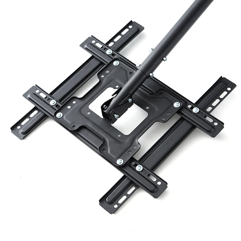 TV Ceiling Mount Adjustable Bracket Fits Most LED, LCD, OLED Screen Display 30 to 60 Inch, up to 110 Lbs, VESA 400x400mm