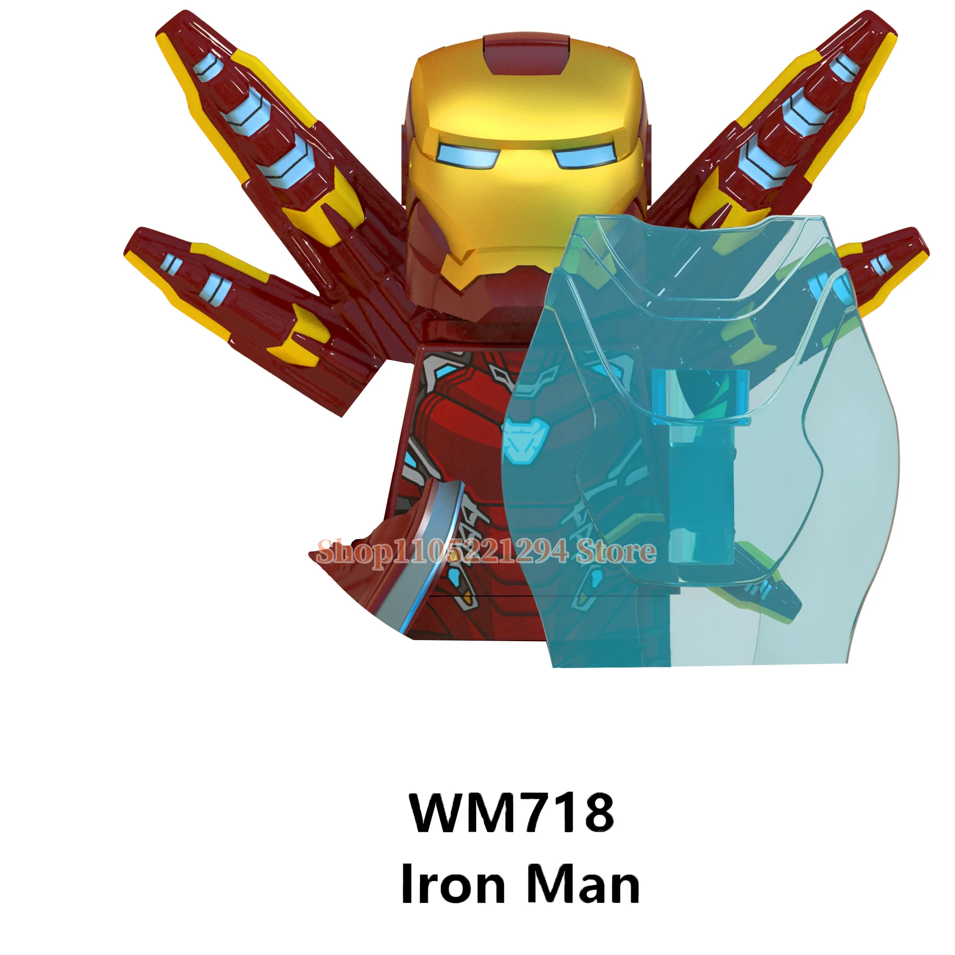 Beast Kingdom-Superhero building blocks toys Collecting hobby MINI brick toys Assemble toys holiday gifts