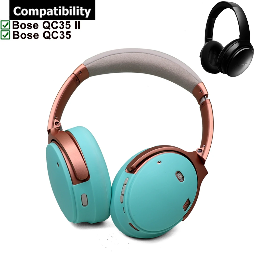 Защитный силиконовый чехол для наушников Bose QuietComfort 35 QC35 I II