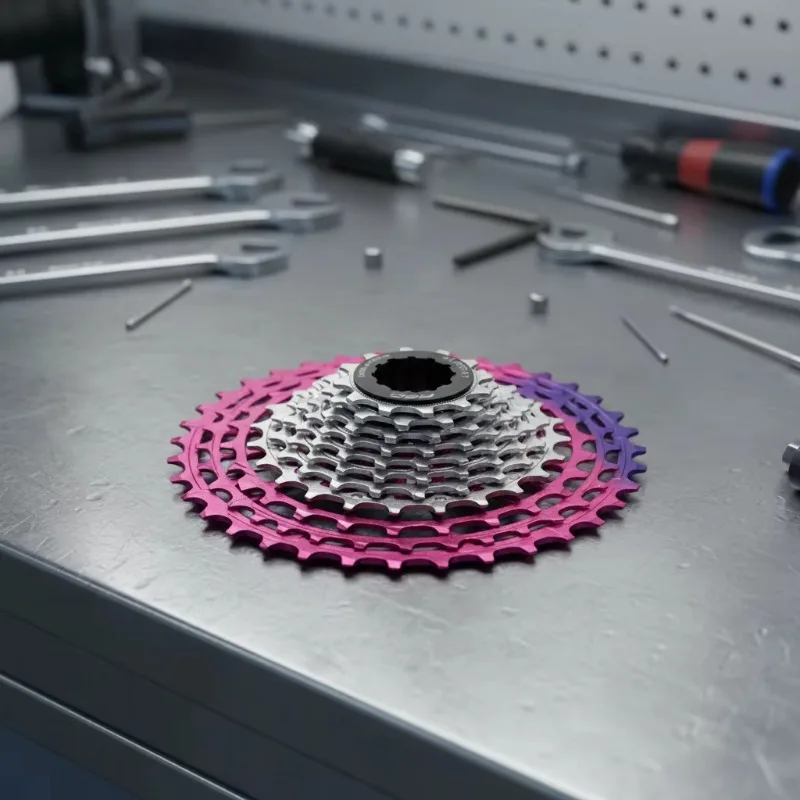 

11 Speed Road Bike Cassette 7075 Aluminum CNC Hollow Ultralight Integrated Flywheel Bicycle Freewheel For Road Bicycle