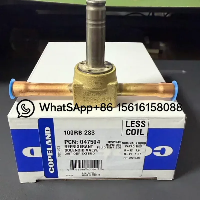 Original Emerson Solenoid Valve 200RB5T5T 200RB5T4T 200RB6T5T 100RB2S3 NoCoil  Pneumatic Air