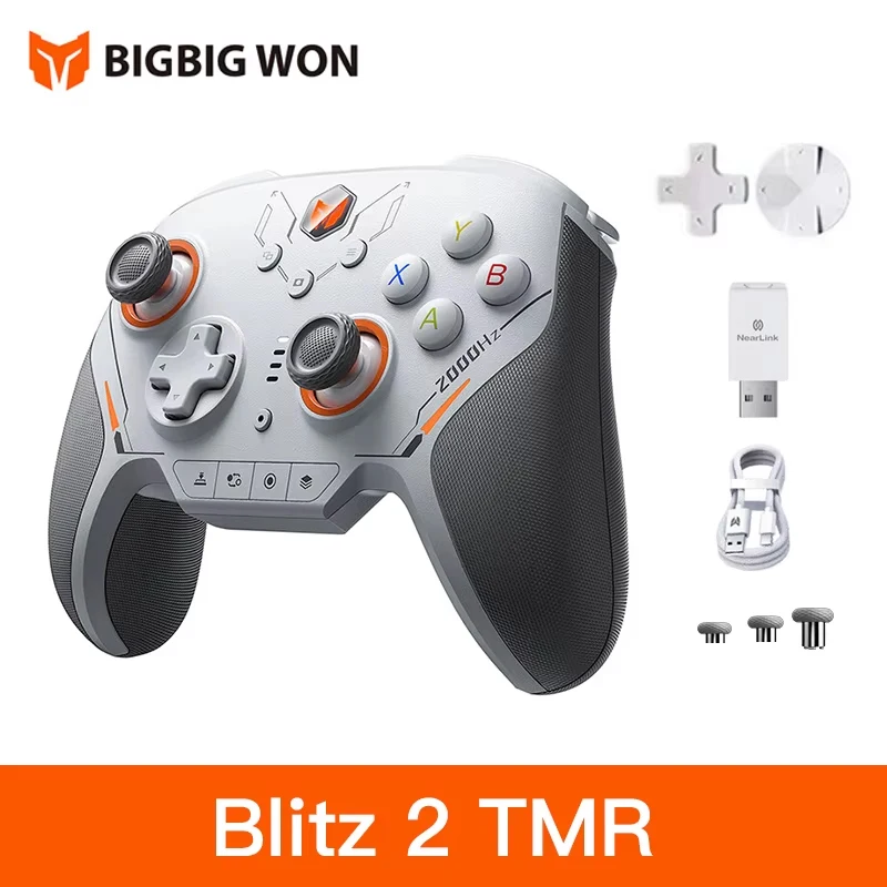 BIGBIG WON Blitz 2 Pro Wireless Controller 2000Hz return rate APEX somatosensory Controllers Support PC / NS for Myth Wukong