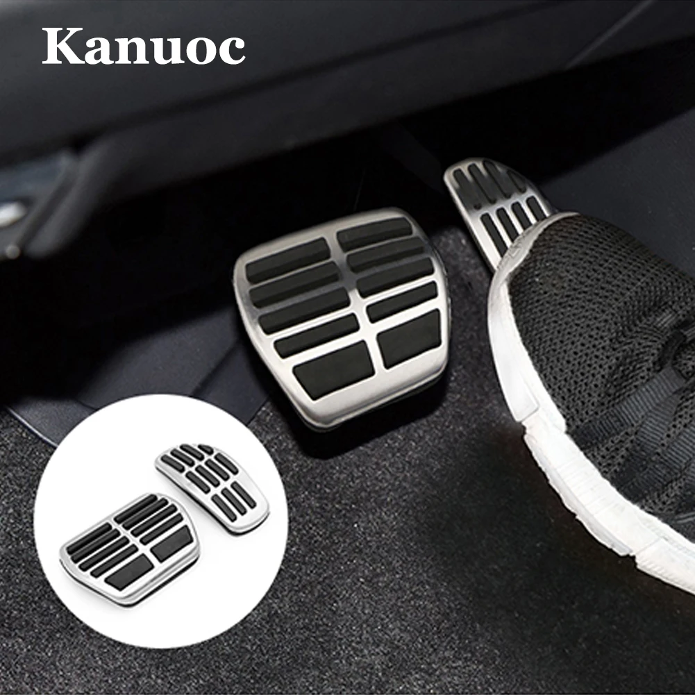 

Non-slip AT Brake Foot Pedal Pad Covers For Nissan X-trail Xtrail T32 Rogue 2014 - 2020 Qashqai J11 2015 - 2020 Car Accessories