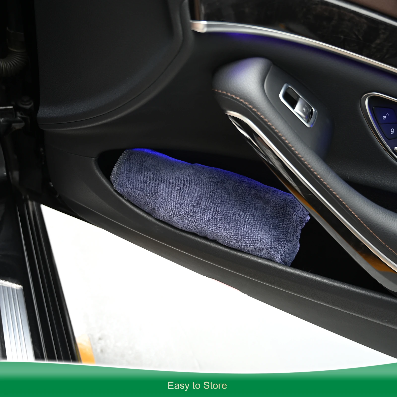 EHDIS Auto-Windschutzscheiben-Mikrofasertuch Schutzwerkzeug Vinyl-Wrapping Wasserabsorbierendes Panel Trockentuch Folien-Tönungs- und Armaturenbrett-Abdeckung – Detail 9