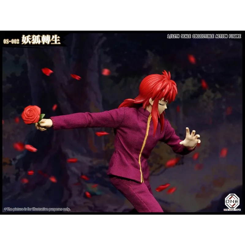 ワンショットトイズオリジナル幽☆遊☆白書1/12シリーズチベット馬アクションフィギュアモデルおもちゃ可動モデル装飾品ギフト男の子向け