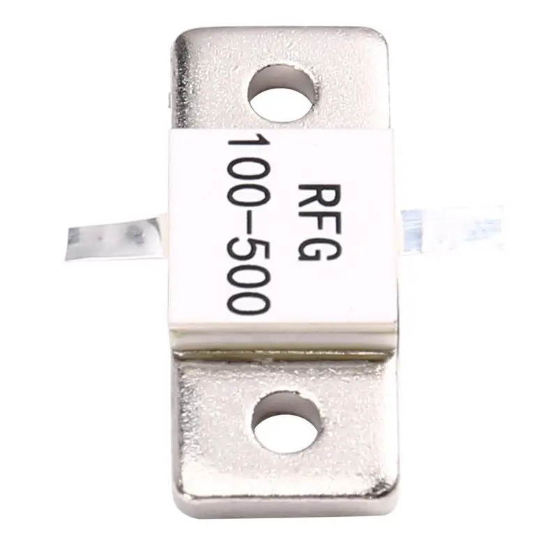 For RF Resistor 1Pcs/LOT For RFG100-500 For RFG 100-500 500 Watts 100 Ohms 500W 100R Dummy Load Resistor Double PIN