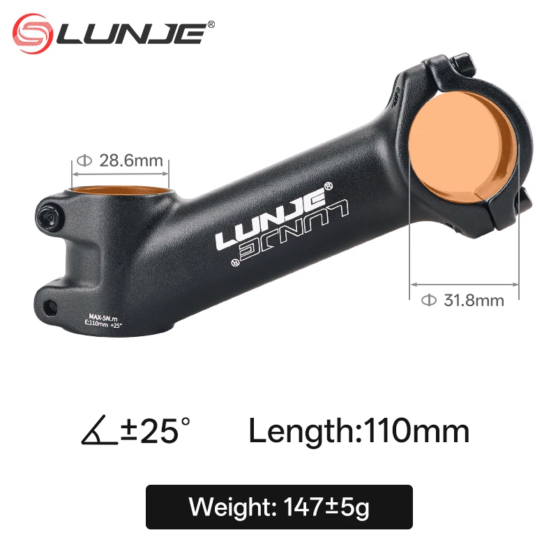 Ultraleicht Bike Power 60/70/80/90/100/110 MM MTB Fahrrad Vorbau 10/17/25/35 Grad Mountainbike Teile