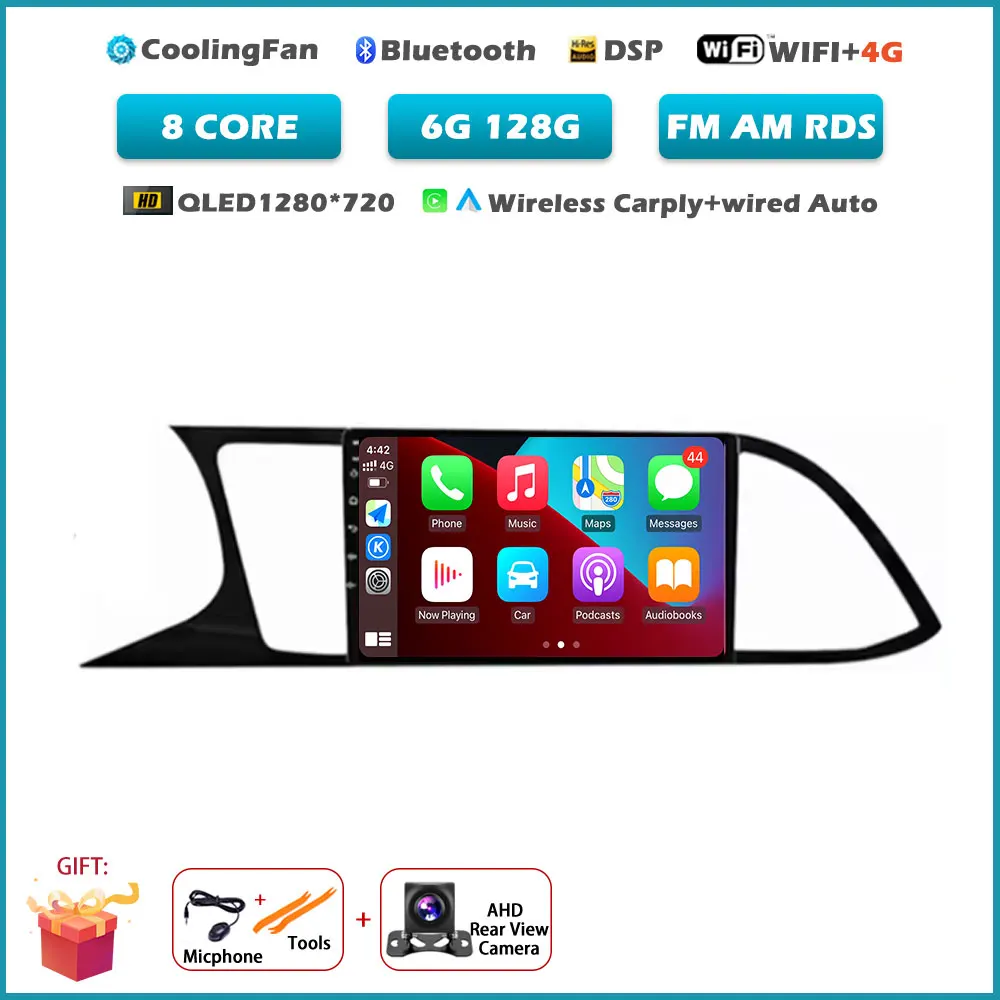 Voor Seat Leon MK3 5F 2012-2018 Carplay DSP 4G WIFI Android Alles In Een Auto Intelligent Systeem Autoradio video GEEN 2DIN DVD