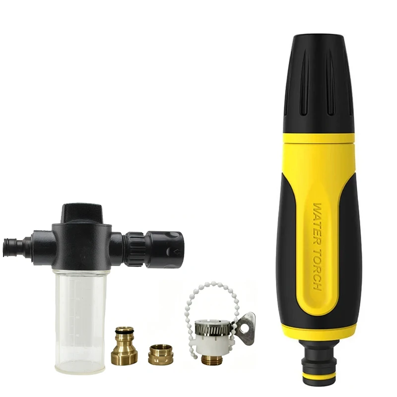 NEUE Garten-Wassersprühpistole Hochdruck-Wasserpistole Schaumwasserflasche Sprühgerät Autowäsche Hochdruck-Sprüher Bewässerungsdüse ﻿