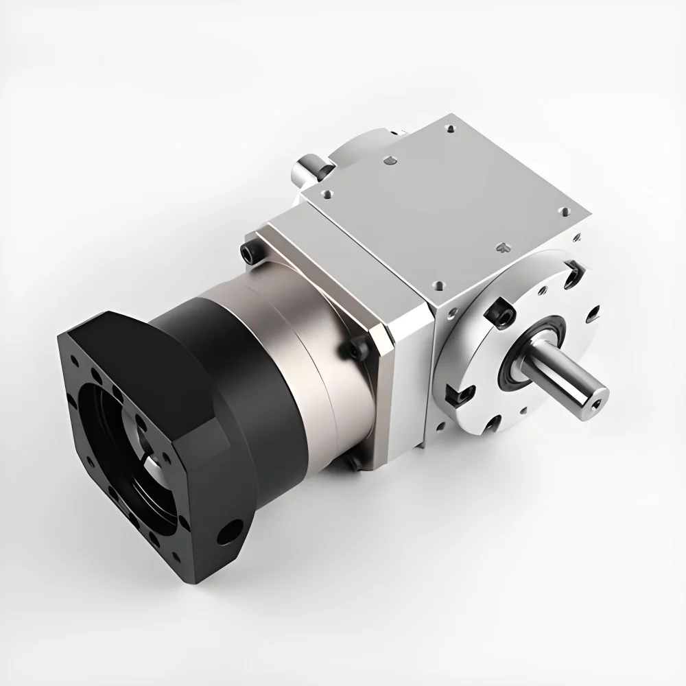 High Torque Planetary Servo Gearbox Dual Hollow Shaft Right Angle 90 Degree Bevel CE/ISO Certified Custom ODM OEM Customizable