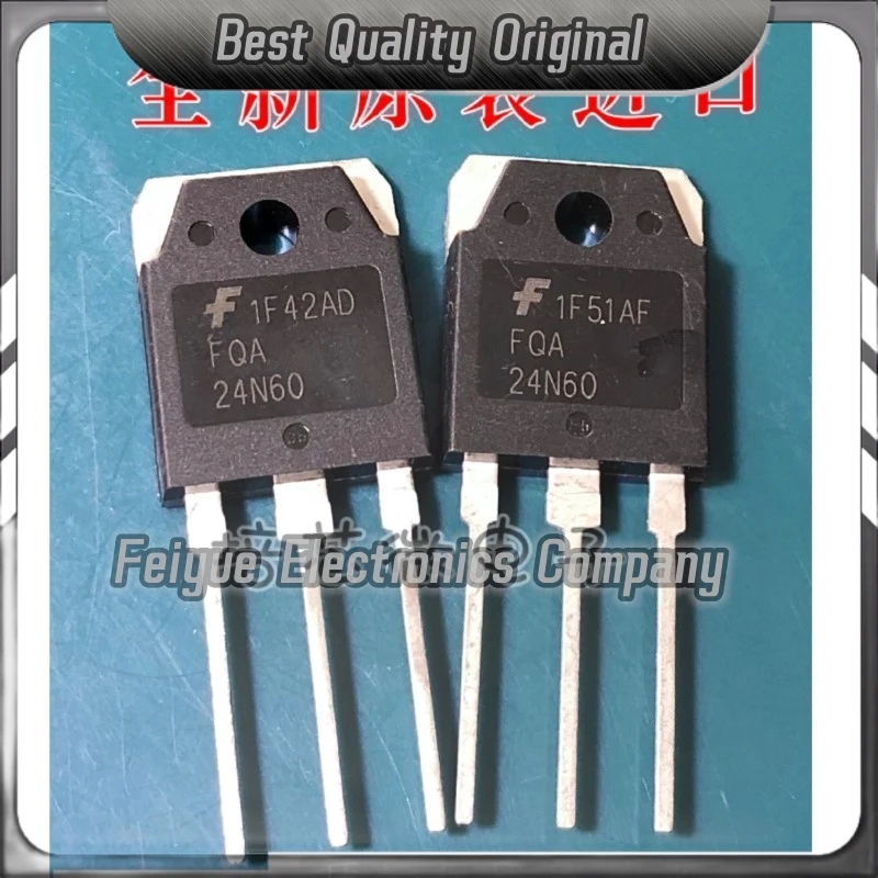 5PCS-20PCS  FQA24N60  MOS TO-3P 24A 600V  Best Quality Imported Original