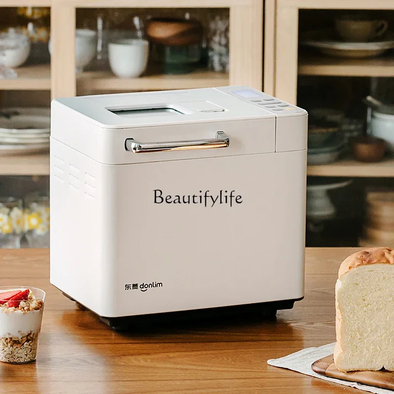 Fully automatic household multi-function bread machine lazy spreader and dough machine