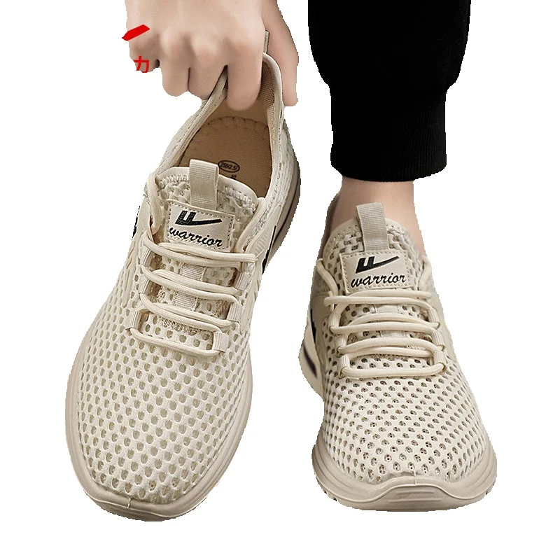 Pull-back Shoes For Men, Summer Breathable Shoes, New Popular Models, Mesh Running Shoes, Mesh Sports Shoes For Men_vogvips.com