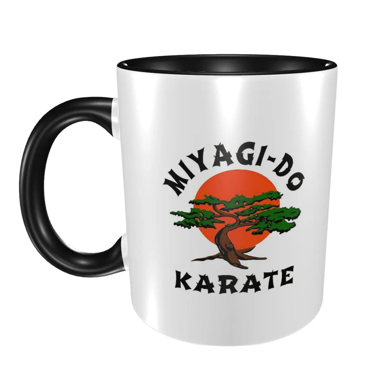 

Кружка Miyagi Do Karate, забавные керамические кофейные чашки, чайные кружки, чашка для молока, посуда для напитков, подарки для женщин и мужчин