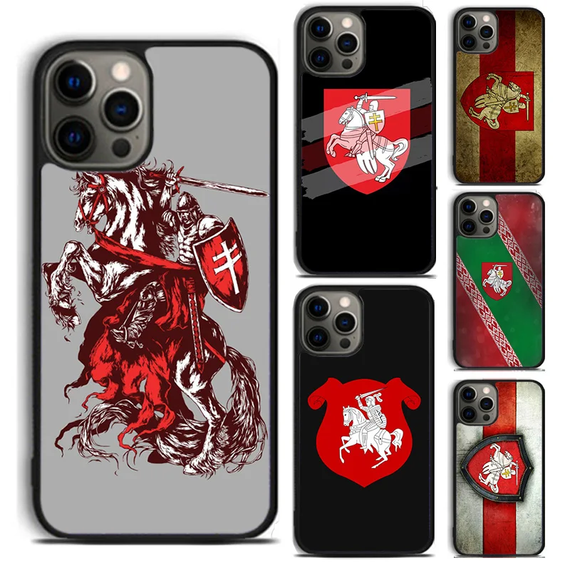 Free Belarus Flag Phone Case For For iPhone 16 15 11 12 13 14 Pro Max XS XR Plus coque