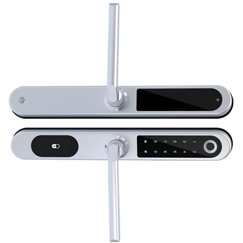 

M18K-Tuya Smart Door Lock Fingerprint Biometric Waterproof Digital Electronic Lock Electronic Sliding Door Lock B