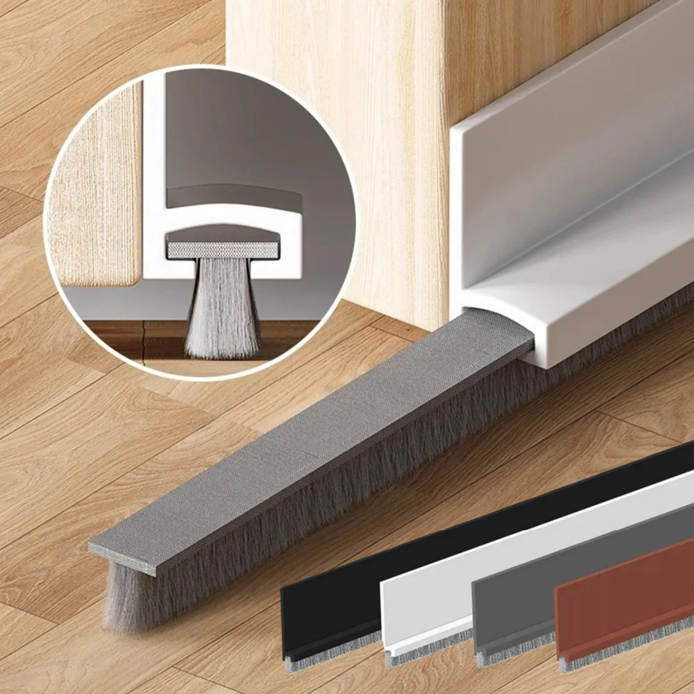 1pc 1m/39.37in Draft Stops Door Seal with Noise Reduce Door 