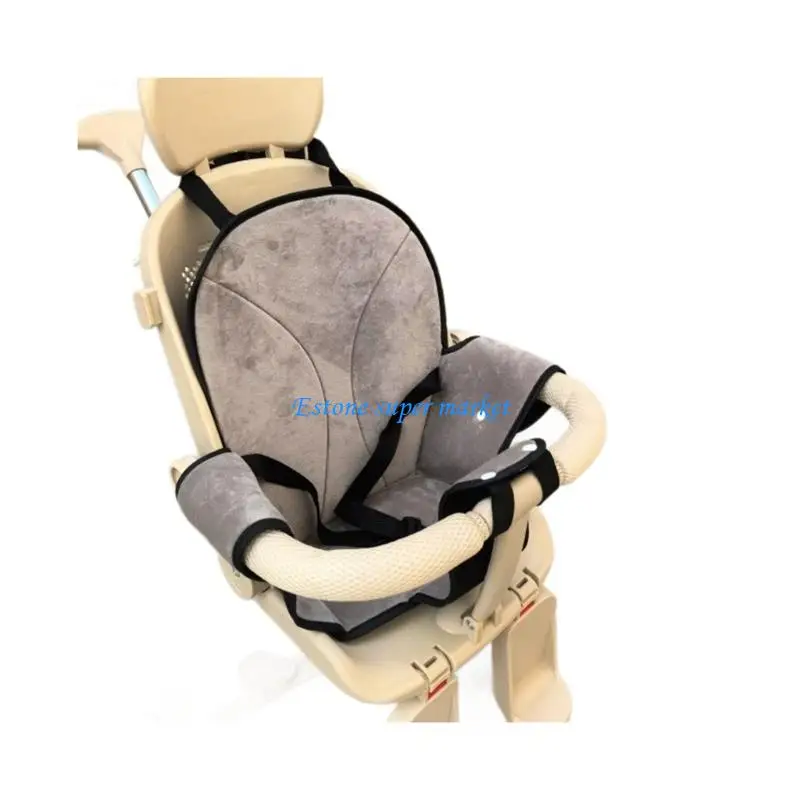 

090B Removable Fleece Strollers Pad Strollers Accessory for Simple Maintenance Keeping Infant Cozy Through Seasonal Change