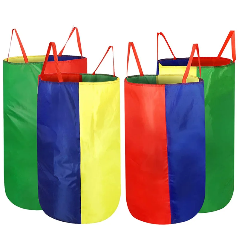 Sac de saut de course pour enfants, jeux de plein air, jouet de cour de sport amusant pour la famille, jeu de fête d'anniversaire pour barbecue, jeu de fête sur le terrain