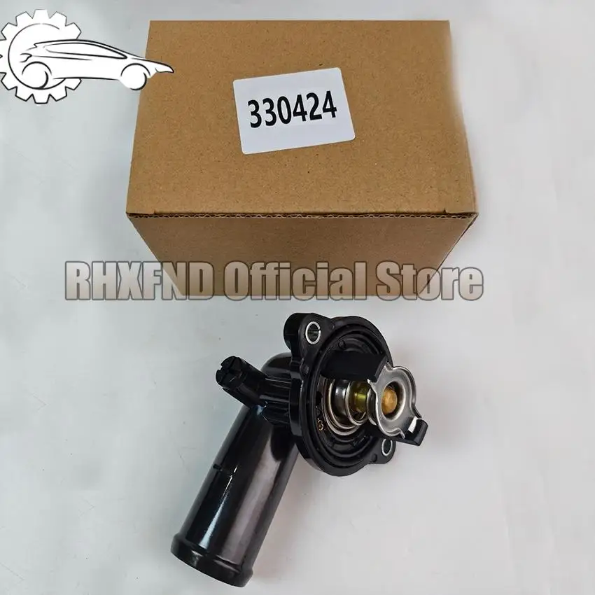 Car Engine Coolant Thermostat Housing 330424 323056 For Maserati Ghibli 2014-2021