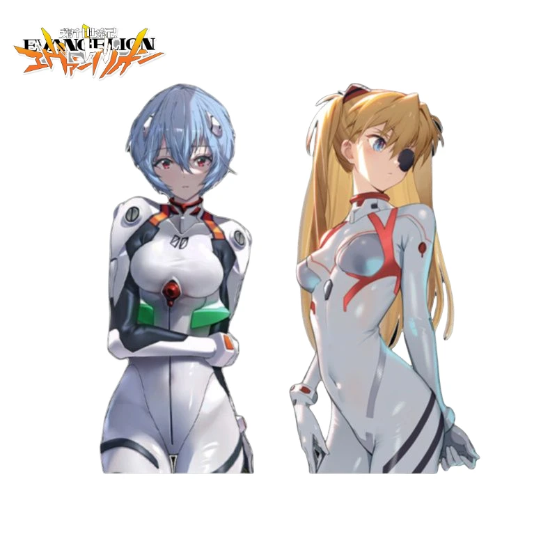 EVA Ayanami Rei Cartoon Car Decoration Waterproof Stickers Creative Kawaii Car Scratch Covering Stickers Gift Wholesale