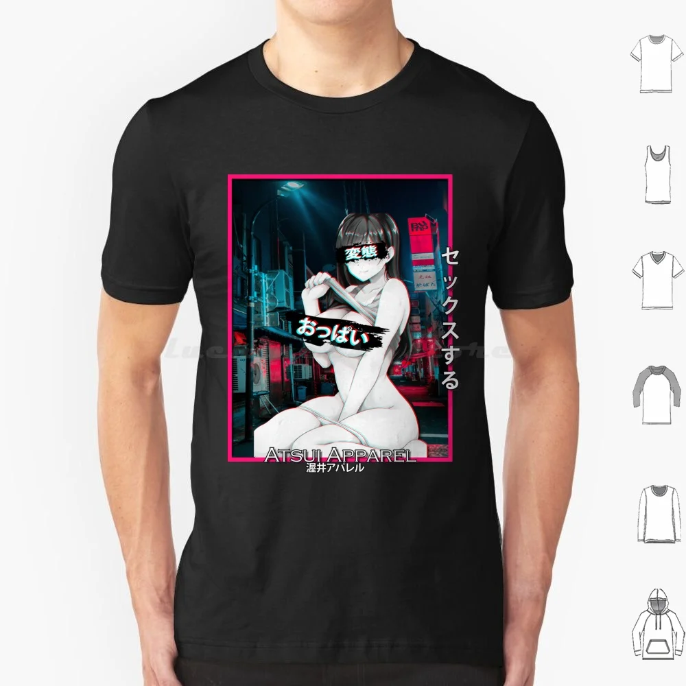 Glitched Lewd Nitta Minami , Idol Master Anime Girl T Shirt Men Women Kids 6xl Nitta Minami Idol Master Glitched Vaporwave